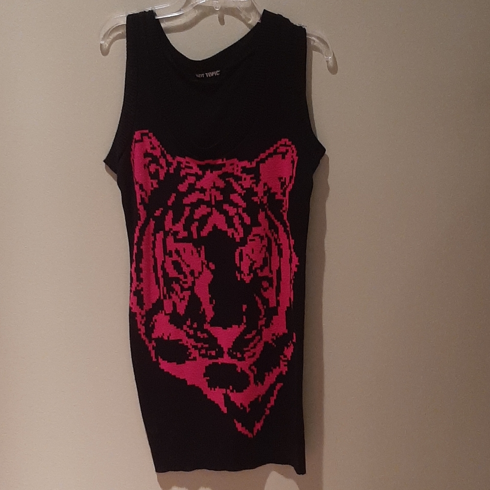 Pink Pixel Tiger Shirt